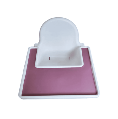Silikonska podloga za hranilicu, kompatibilna s Ikea Antilop, mauve